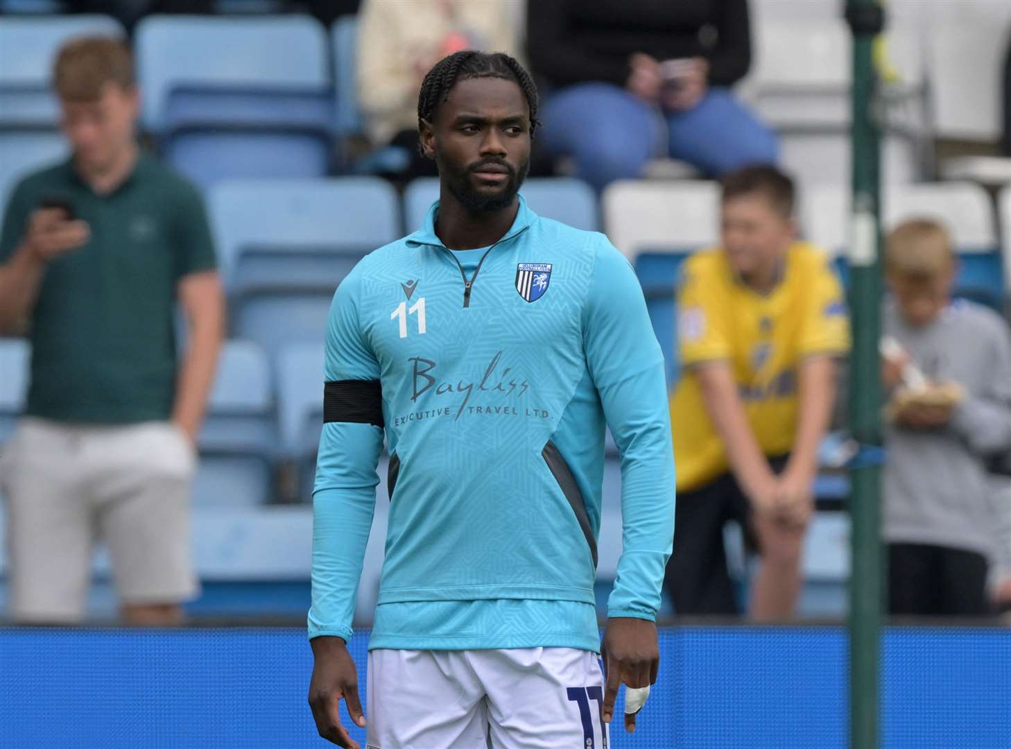 Aaron Rowe. Gillingham v Millwall - Pre-Season Friendly, Priestfield Stadium 13 July 2024 Picture : Keith Gillard