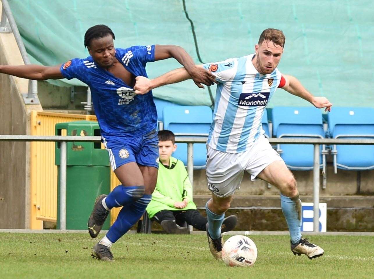 Maidstone lost 3-0 at FC Halifax last weekend. Picture: Steve Terrell