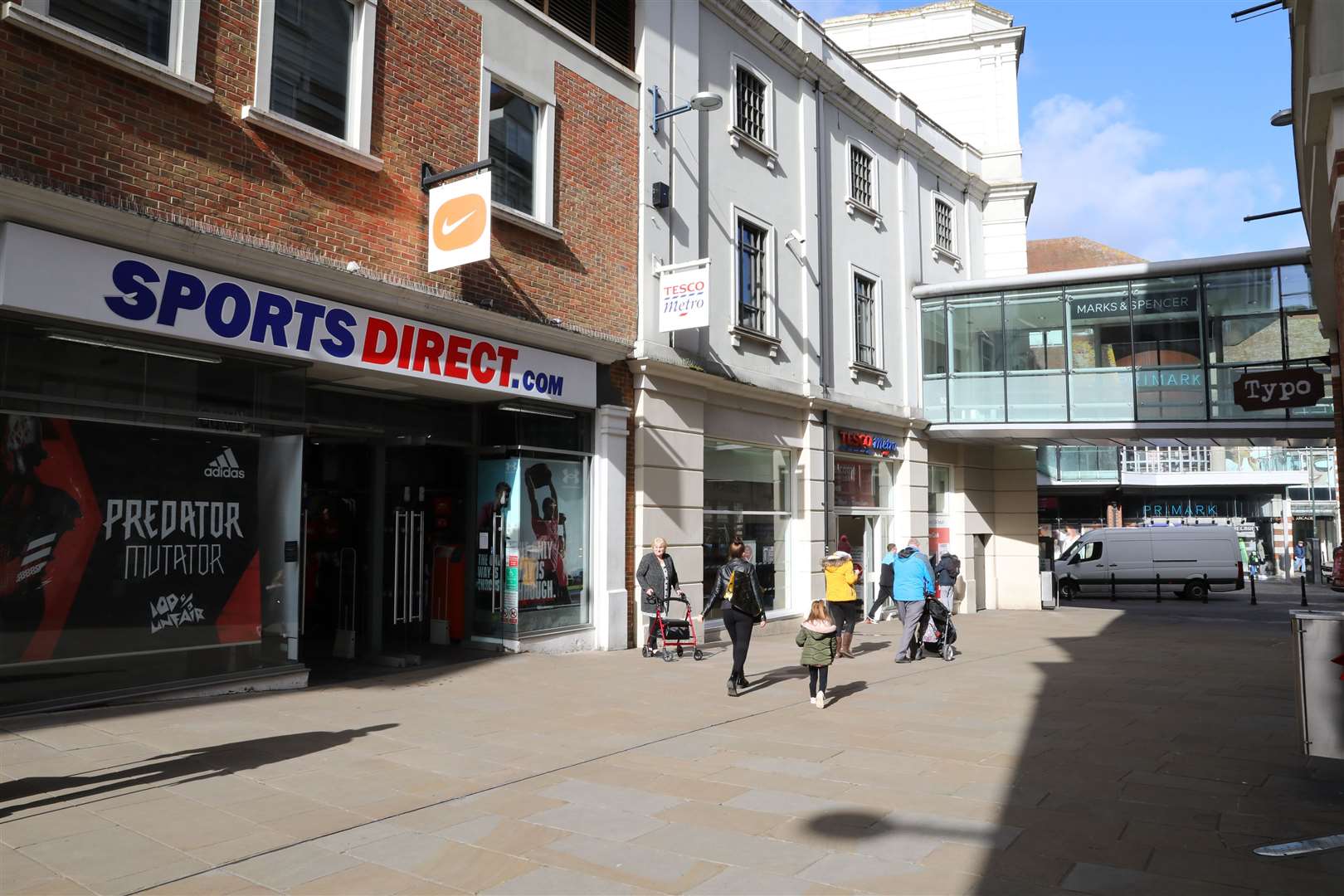 Whitefriars in Canterbury city centre