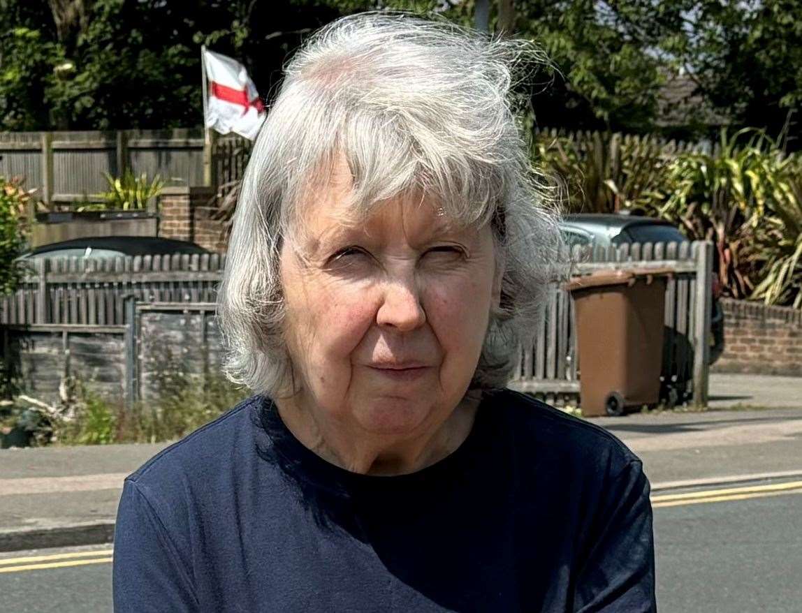 Longbridge's Joan Cossey says she and her husband don't feel safe walking to the postbox now