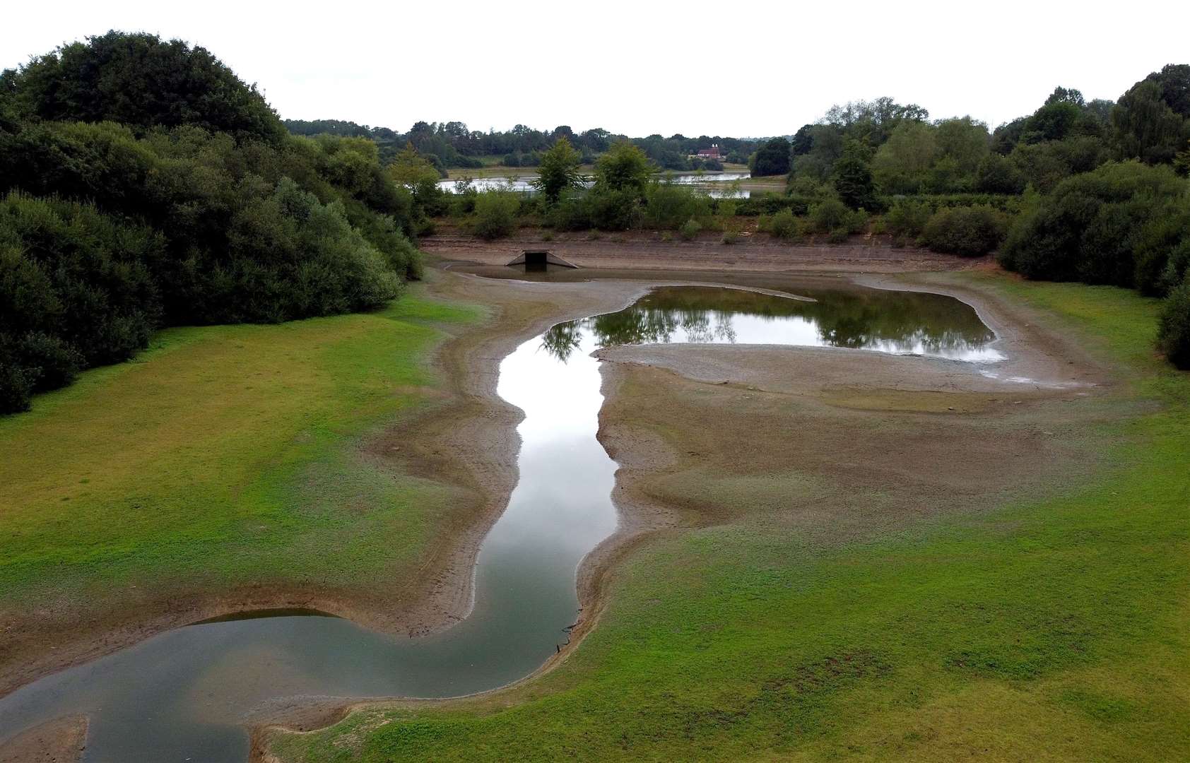 A view of Bewl Water Reservoir near Lamberhurst in Kent (Gareth Fuller/PA)