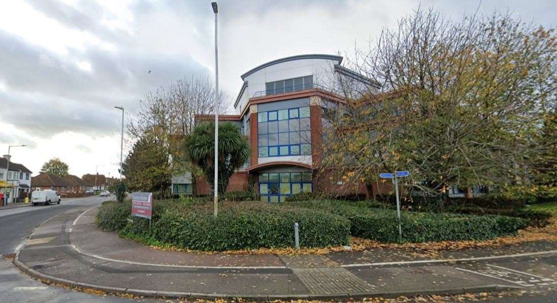 The former university building could become a healthcare centre. Picture: Google Maps