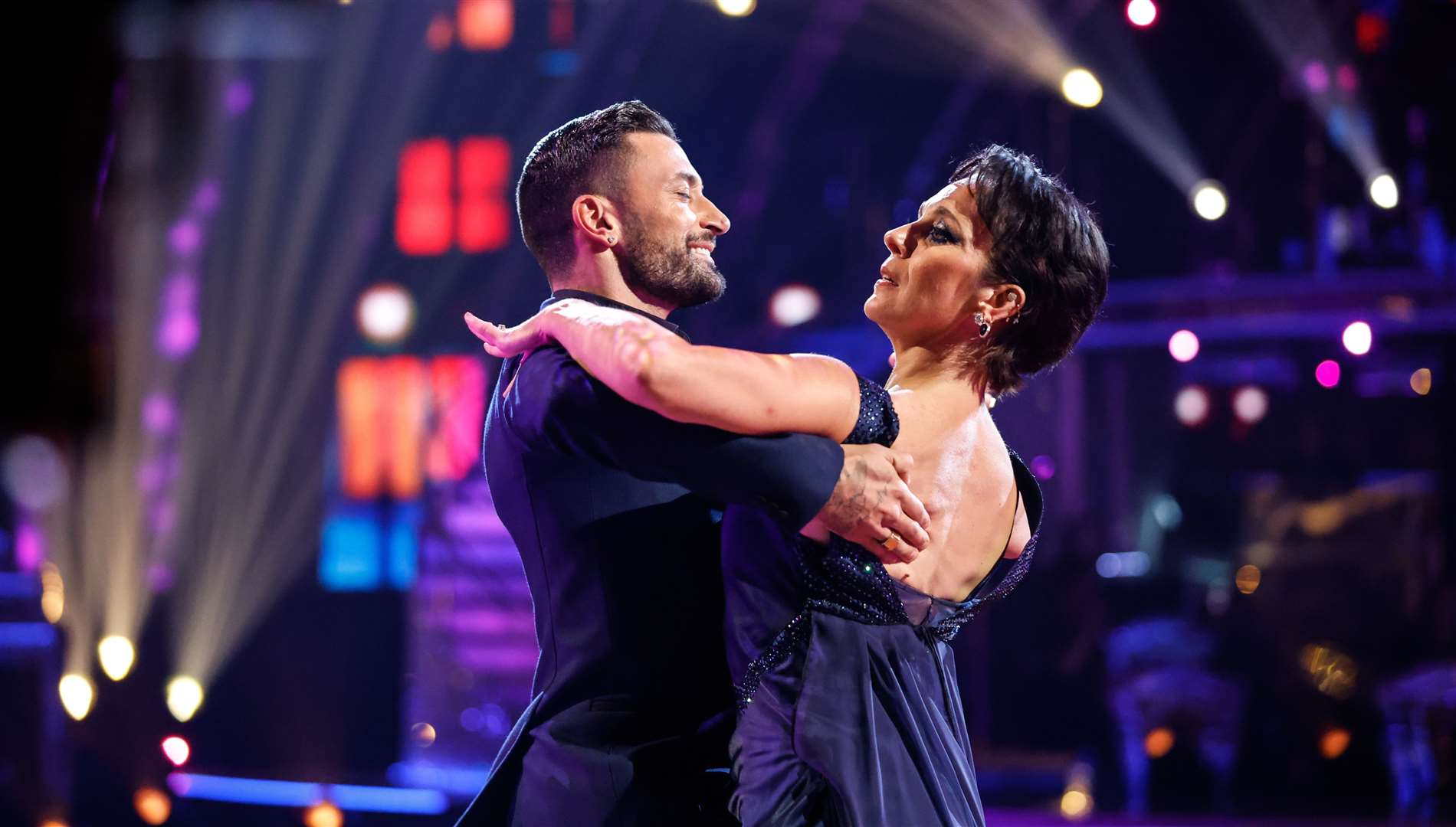 Amanda Abbington and Giovanni Pernice dancing together on Strictly Come Dancing (Guy Levy/BBC/PA)