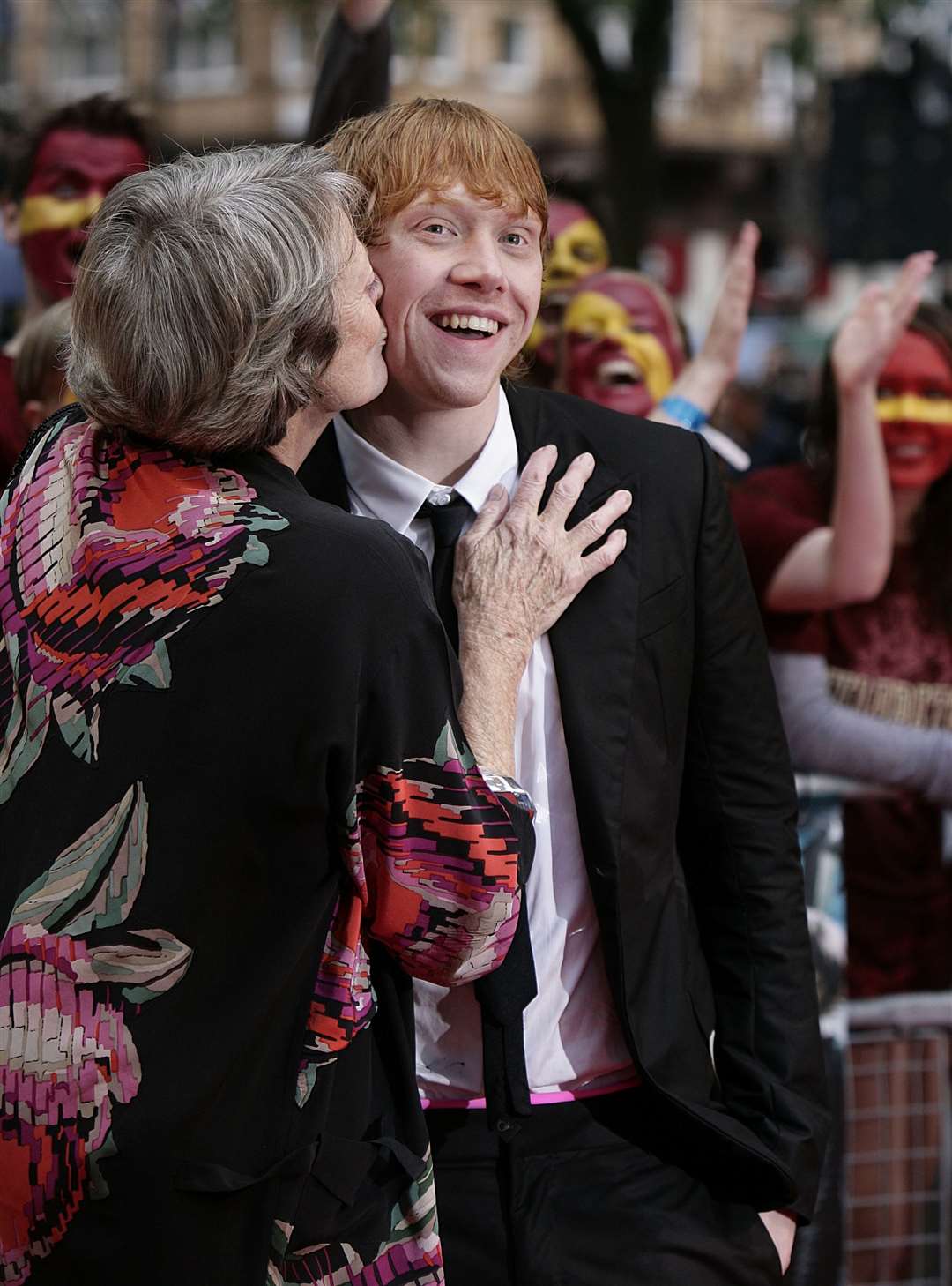 Rupert Grint and Maggie Smith arrive for the world premiere of Harry Potter And The Half-Blood Prince in 2009 (Yui Mok/PA)