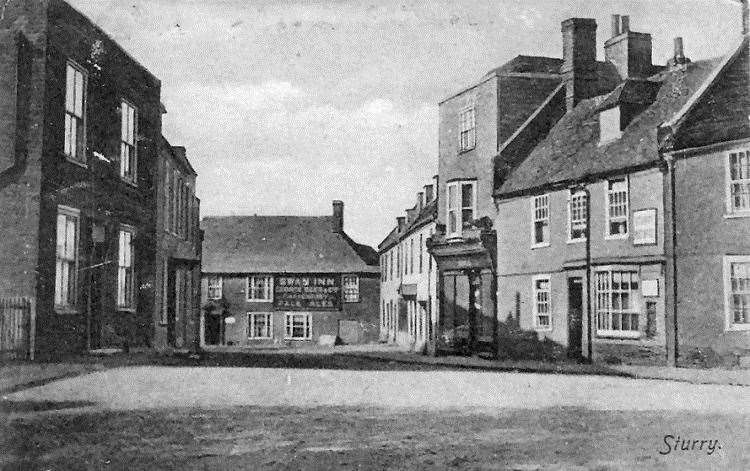 A postcard featuring the historic inn, circa 1906. Picture: Rory Kehoe/Dover Kent Archives