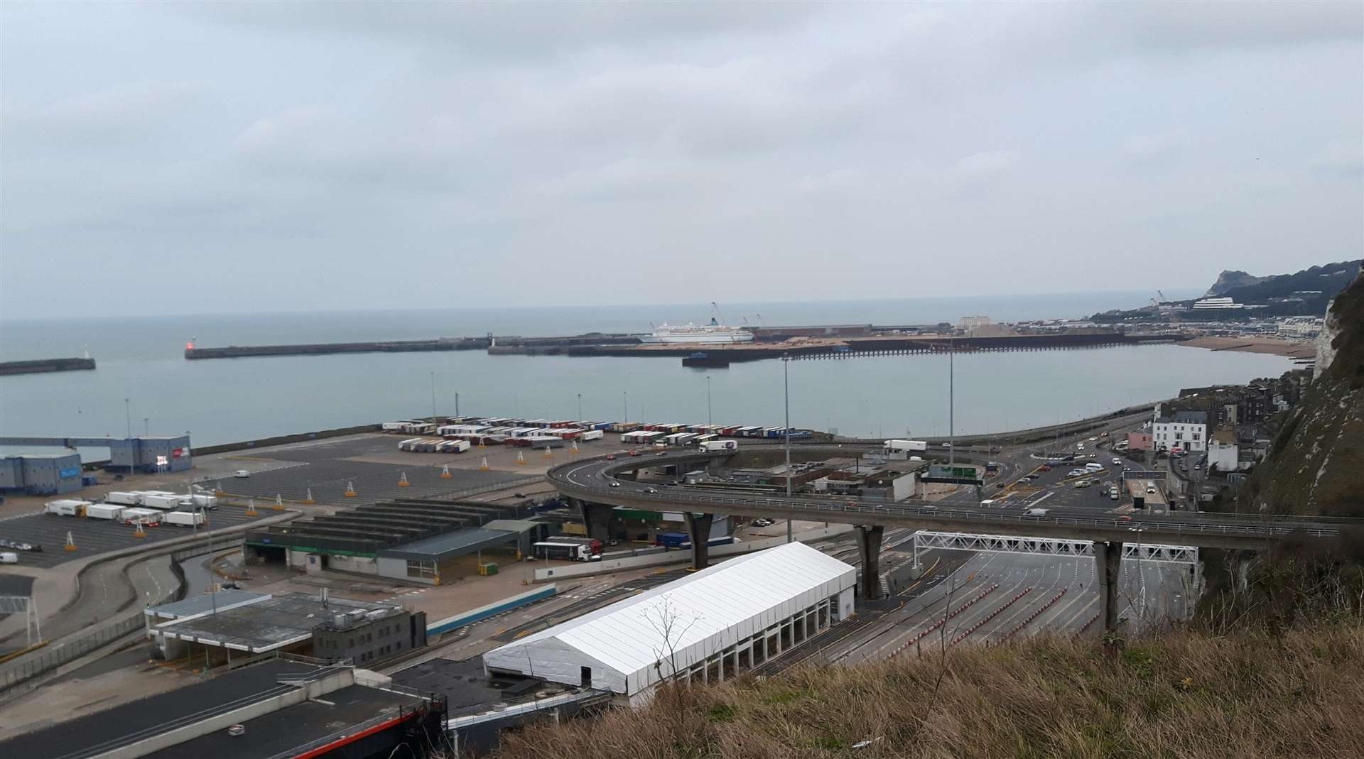 Dover Eastern Docks and harbour