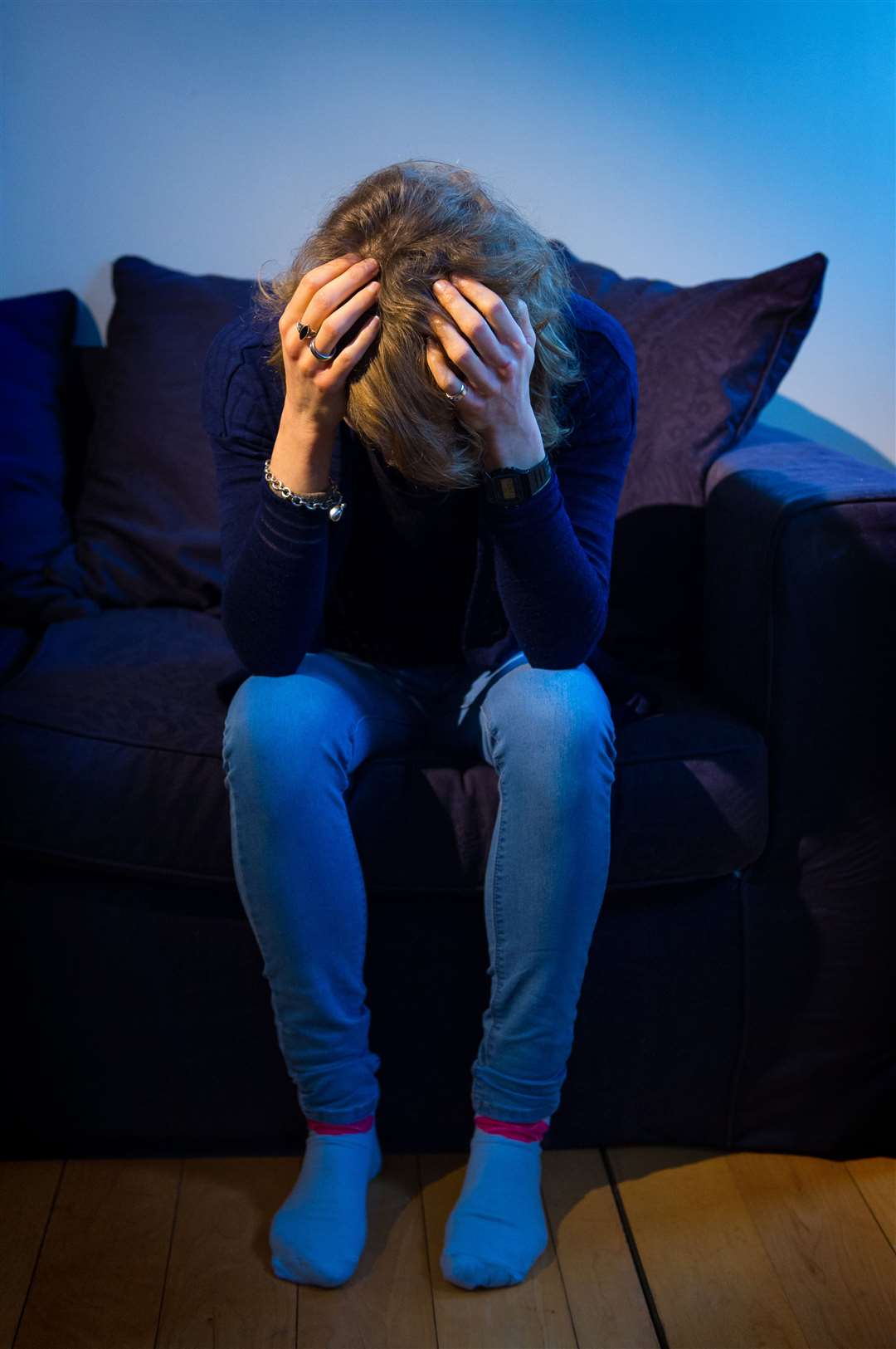 Around 2.3 million people in England and Wales experienced domestic abuse in the last year (Dominic Lipinski/PA)