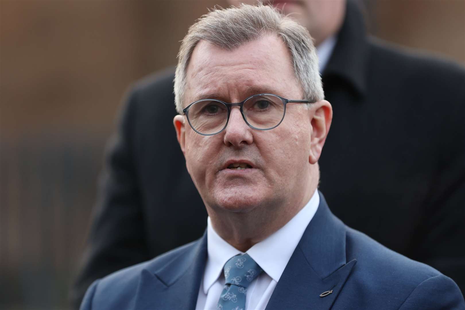 DUP leader Sir Jeffrey Donaldson (Liam McBurney/PA)