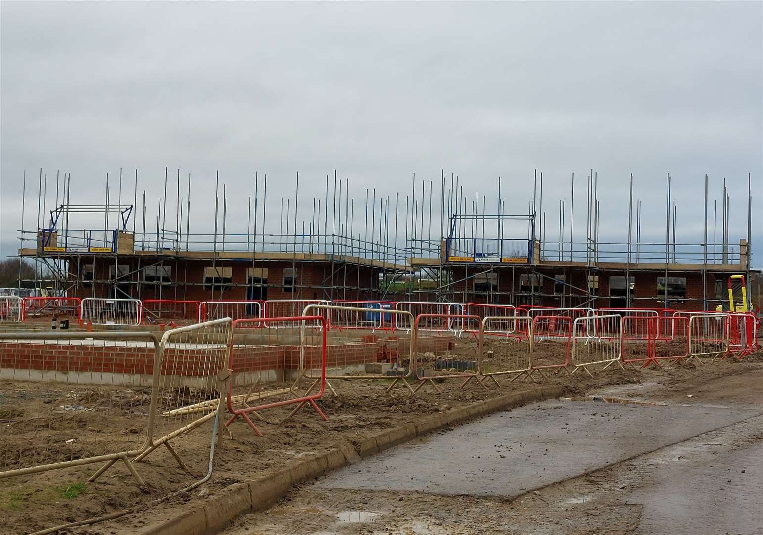 Homes under construction as part of the Northwood development off Bullockstone Road in Herne Bay