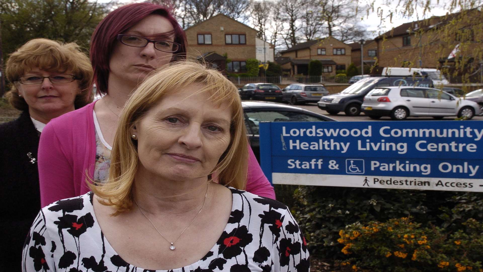 Lordswood Healthy Living Centre, Sultan Road, Lordswood. L-R: Christine Shields, Sarah King, Val Weedon