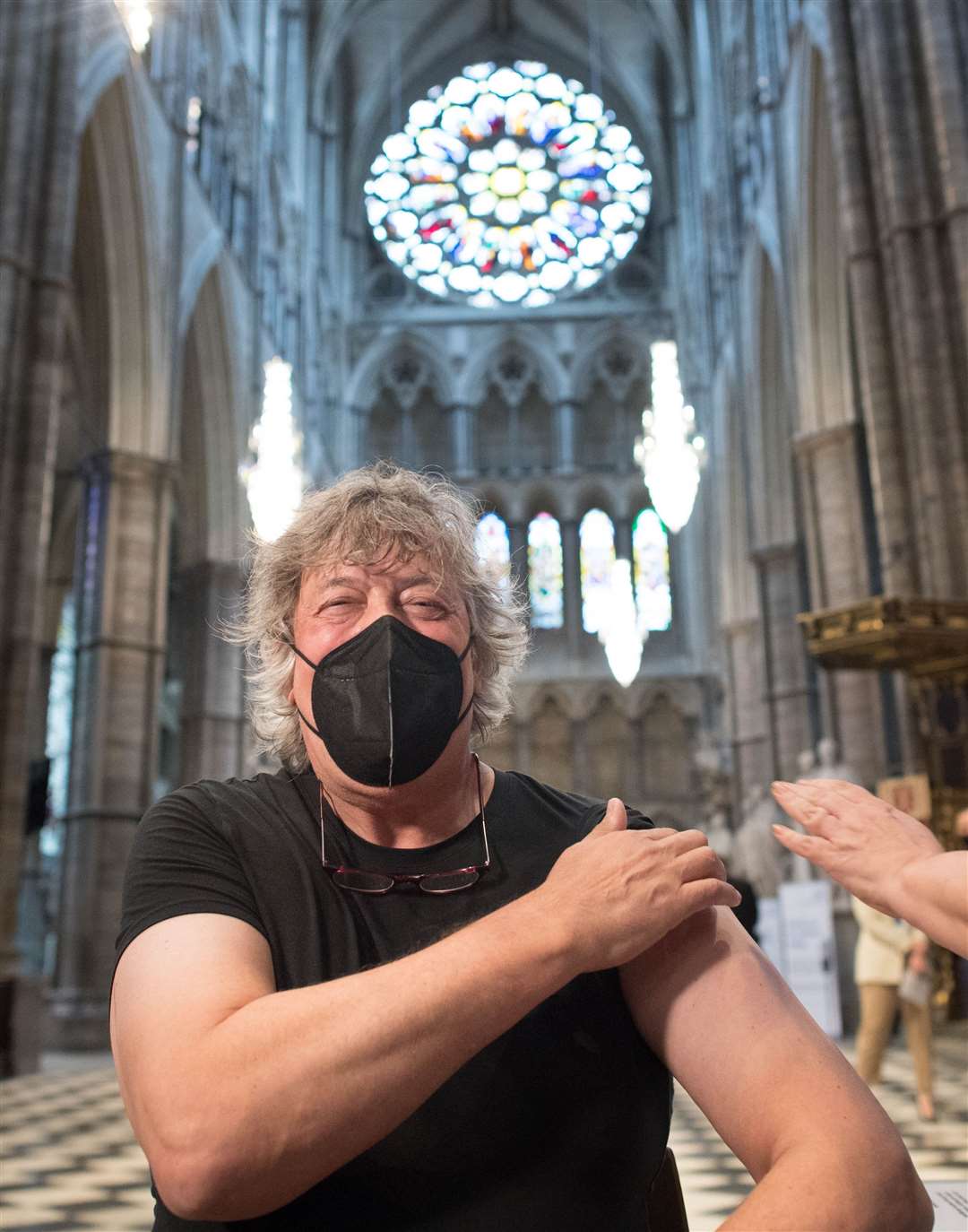 Actor Stephen Fry, who recently received his coronavirus vaccine, has welcomed the funding (Stefan Rousseau/PA)