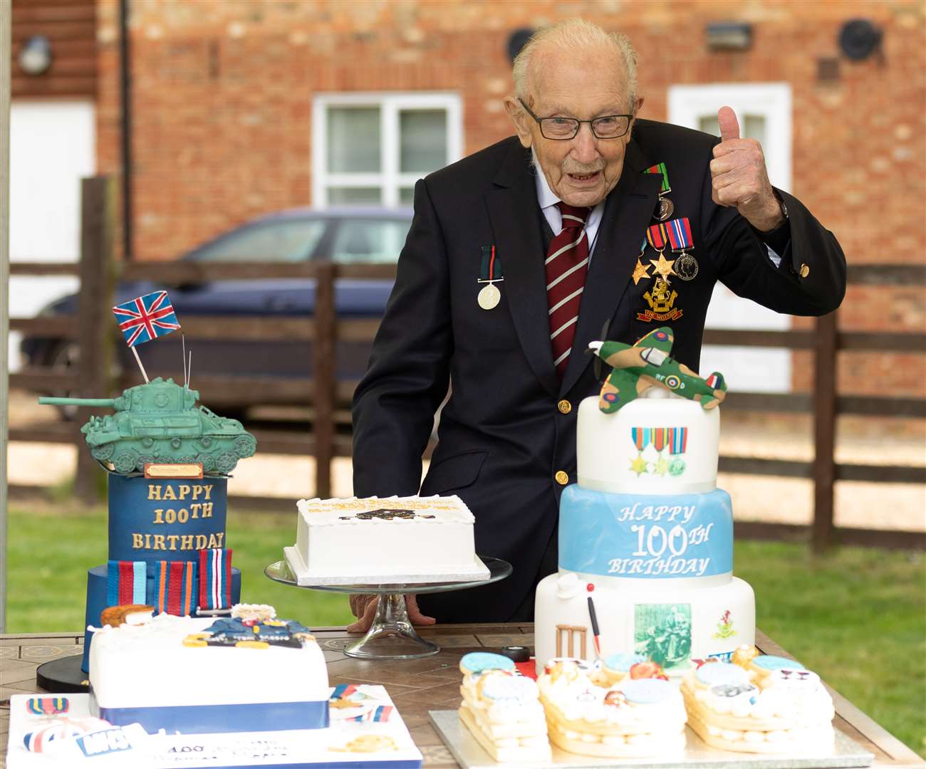 Captain Tom recently celebrated his 100th birthday (Emma Sohl/Capture the Light Photography/PA)