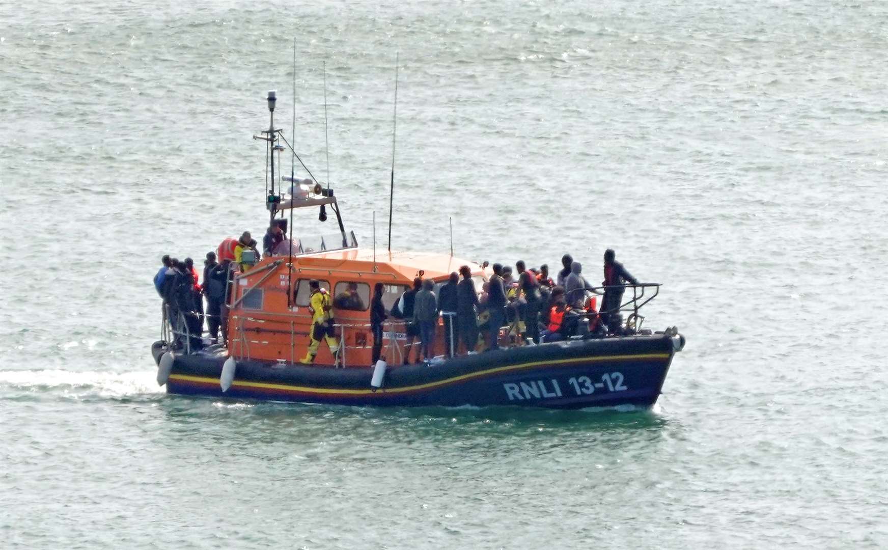 2024 was the deadliest for Channel crossings as more than 50 people died attempting the journey (Gareth Fuller/PA)