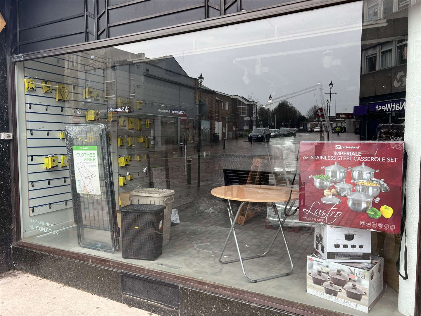 Former Burton in Sittingbourne High Street undergoing refit