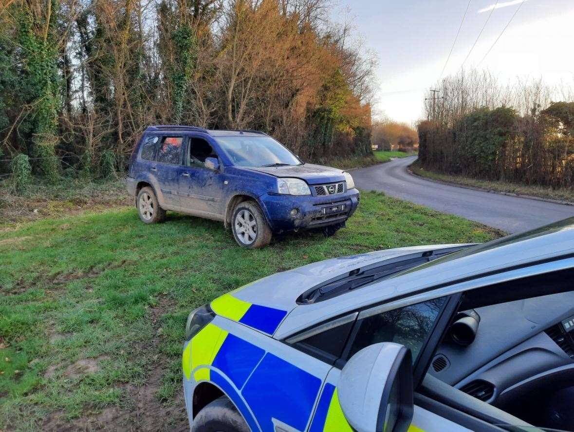 Samuels, of Oxford Gardens, was fined after a joint operations between seven police forces in the country to crackdown on hare coursing. Picture by: TVP West Berkshire
