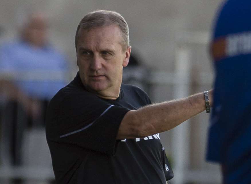 Dartford manager Tony Burman Picture: Andy Payton