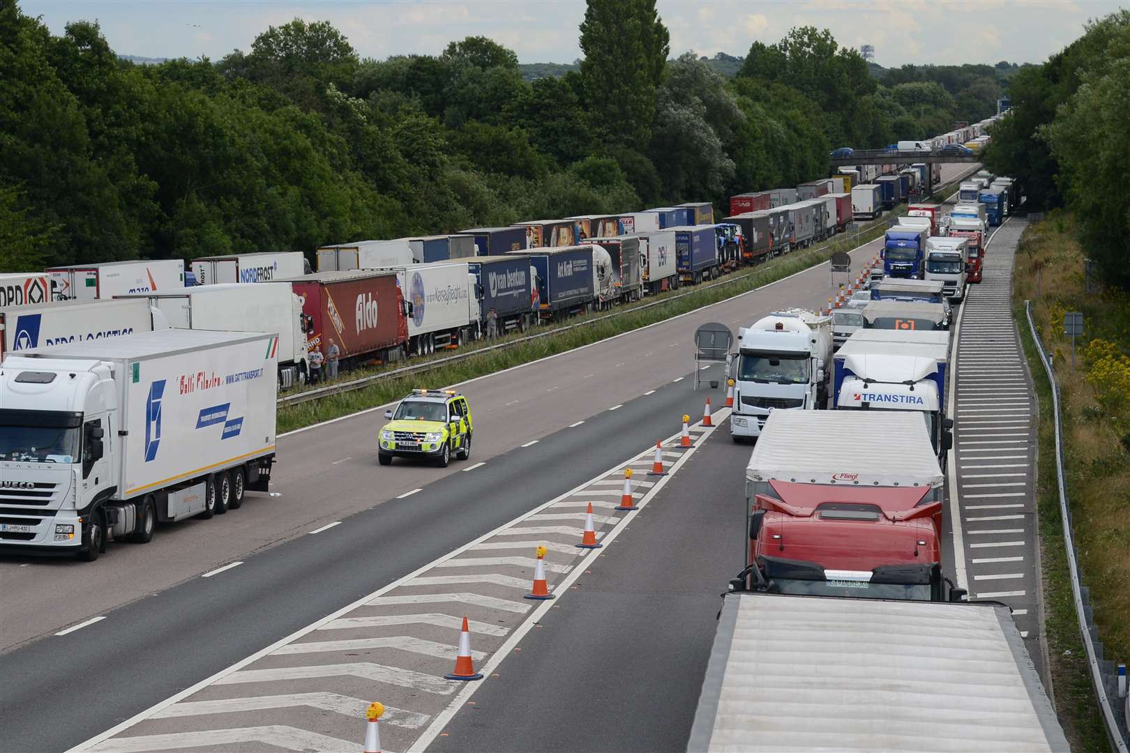 Operation Stack Lorry Park Could Open By Summer 2017 As Balfour Beatty