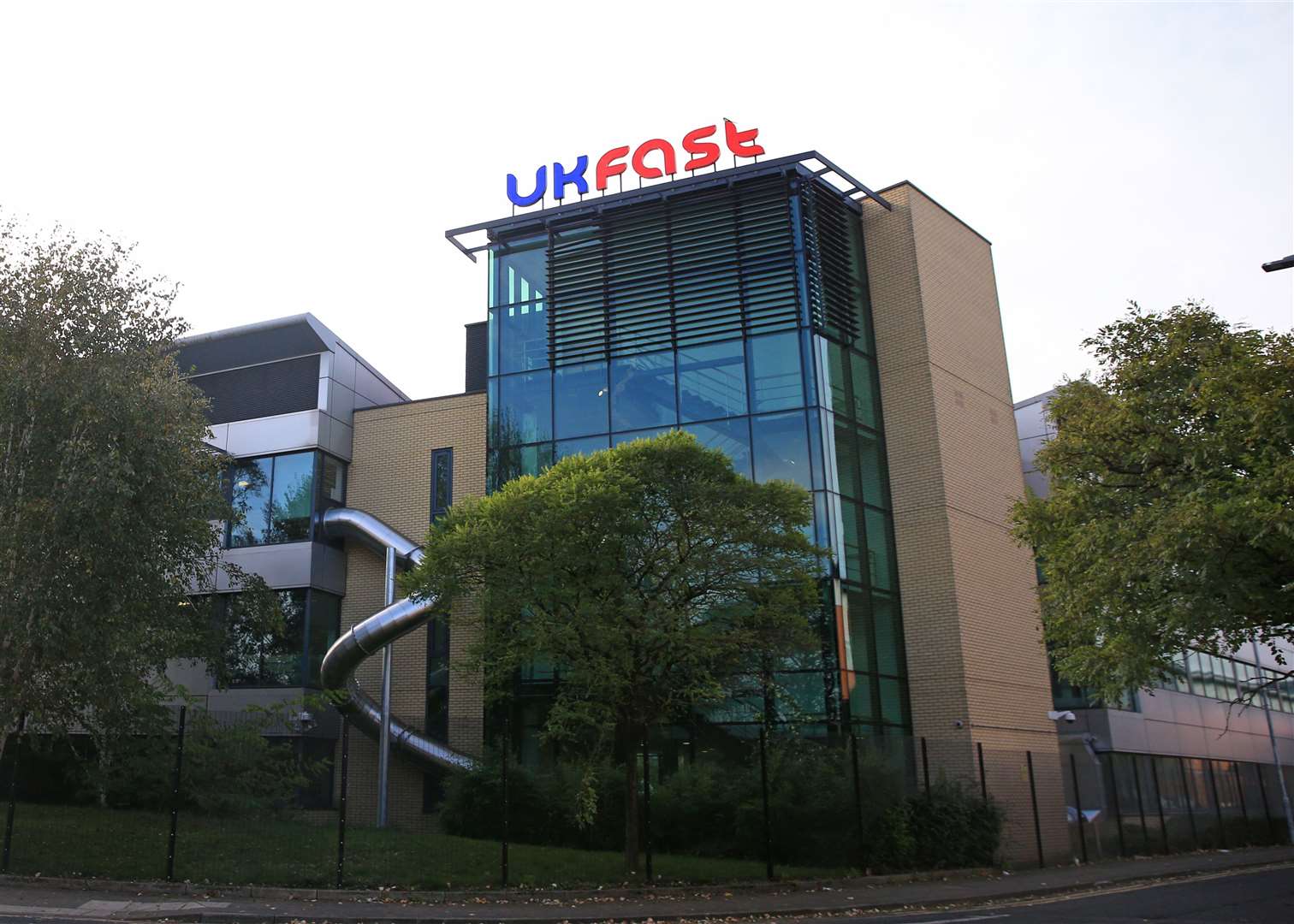 The UKFast Campus factory in Birley Fields, Manchester (Peter Byrne/PA)