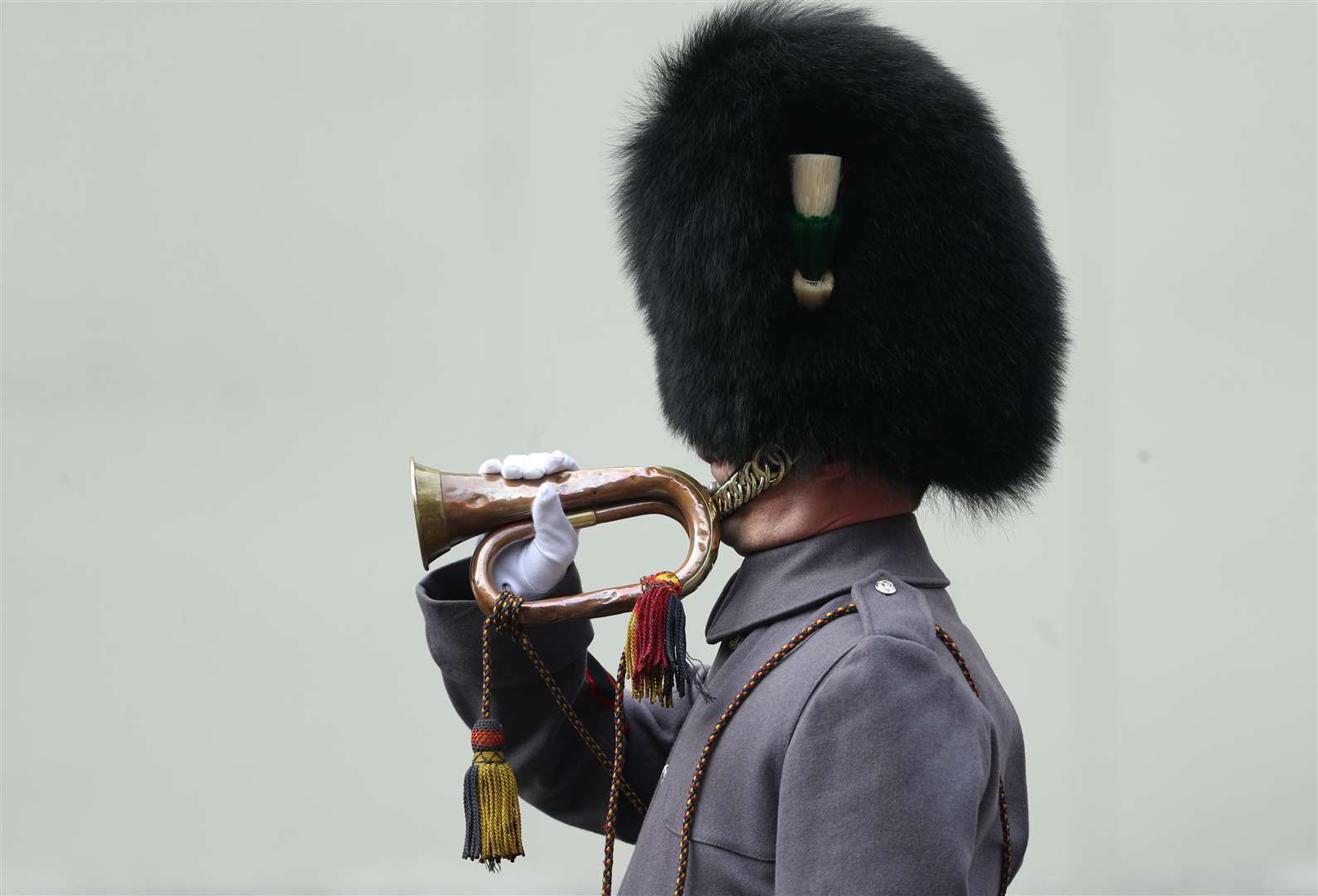 Many buglers appealed to their senior officers to keep their instruments after their service was complete, paving the way for future generations to secure second-hand instruments (Yui Mok/PA)