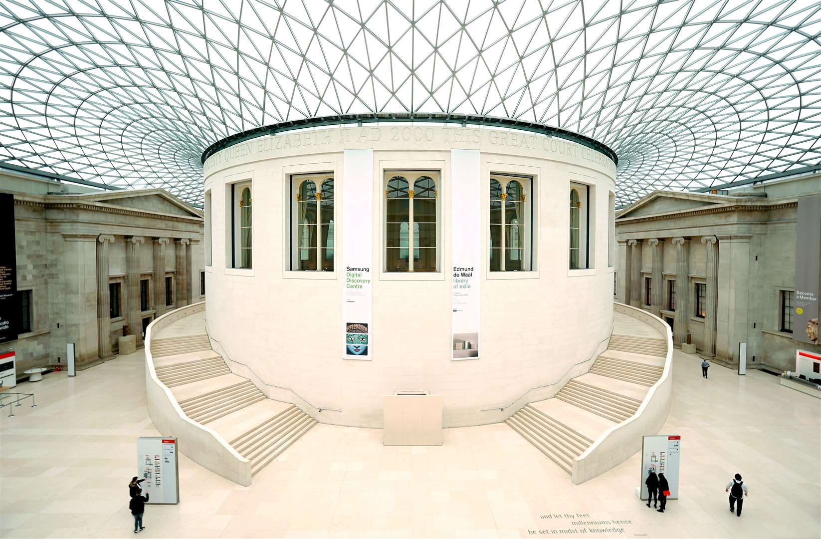 The British Museum is yet to signal when it will reopen (John Walton/PA)