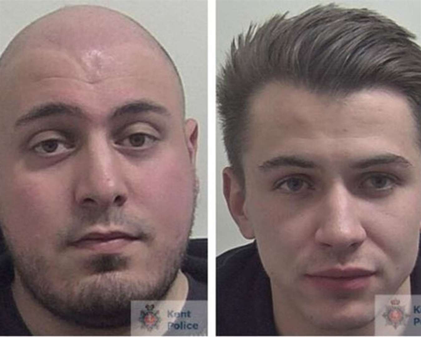 Hussein Alwari (left) and Cosmo Budd have both been jailed