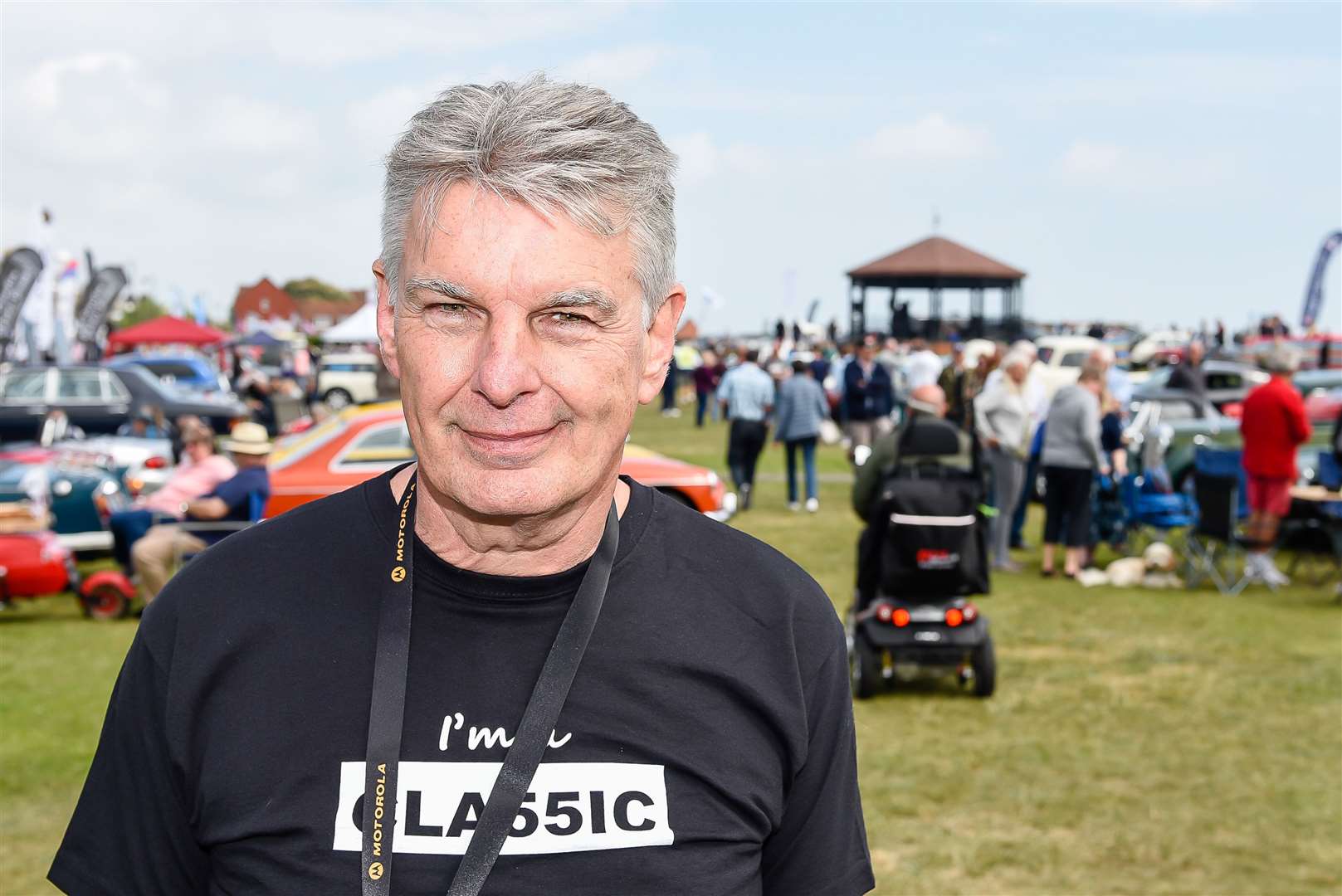 Chris West is the organiser of the The Deal Classic Motor Show Picture: Alan Langley