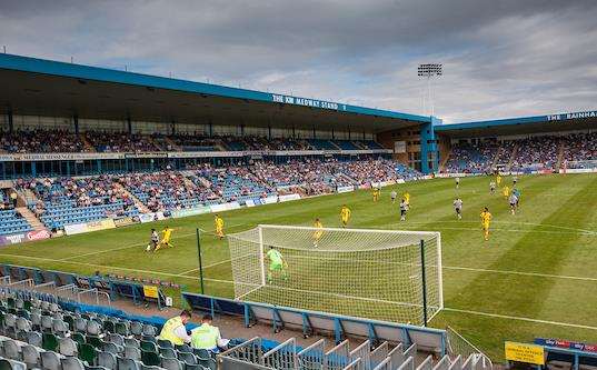 Priestfield has been transformed over the last 20 years