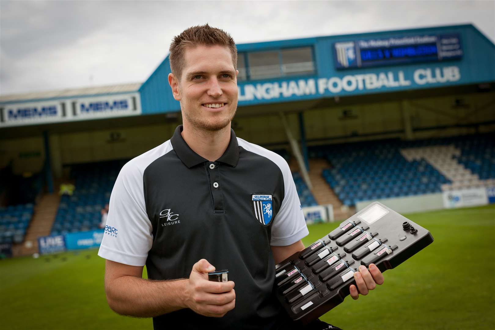 Gillingham vs Wimbledon, Priestfield Stadium, 8th September 2018.James the analyst (4048842)