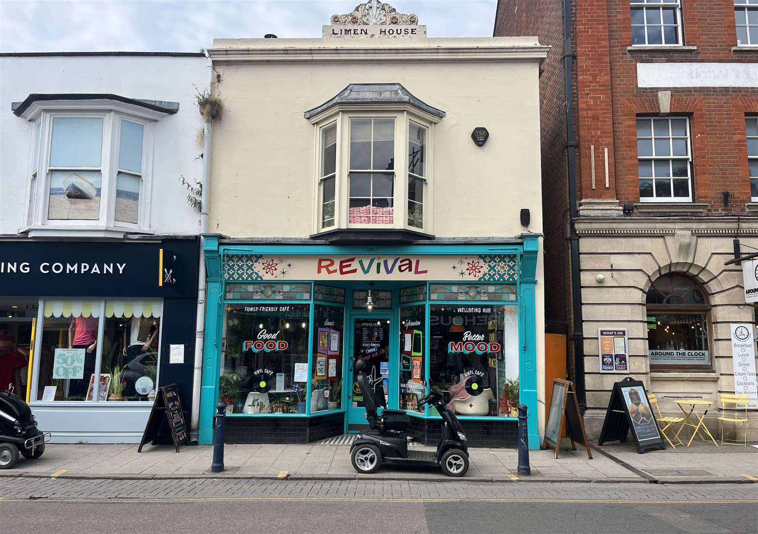 Revival Food and Mood moved to its current premises in Whitstable High Street more than a year ago