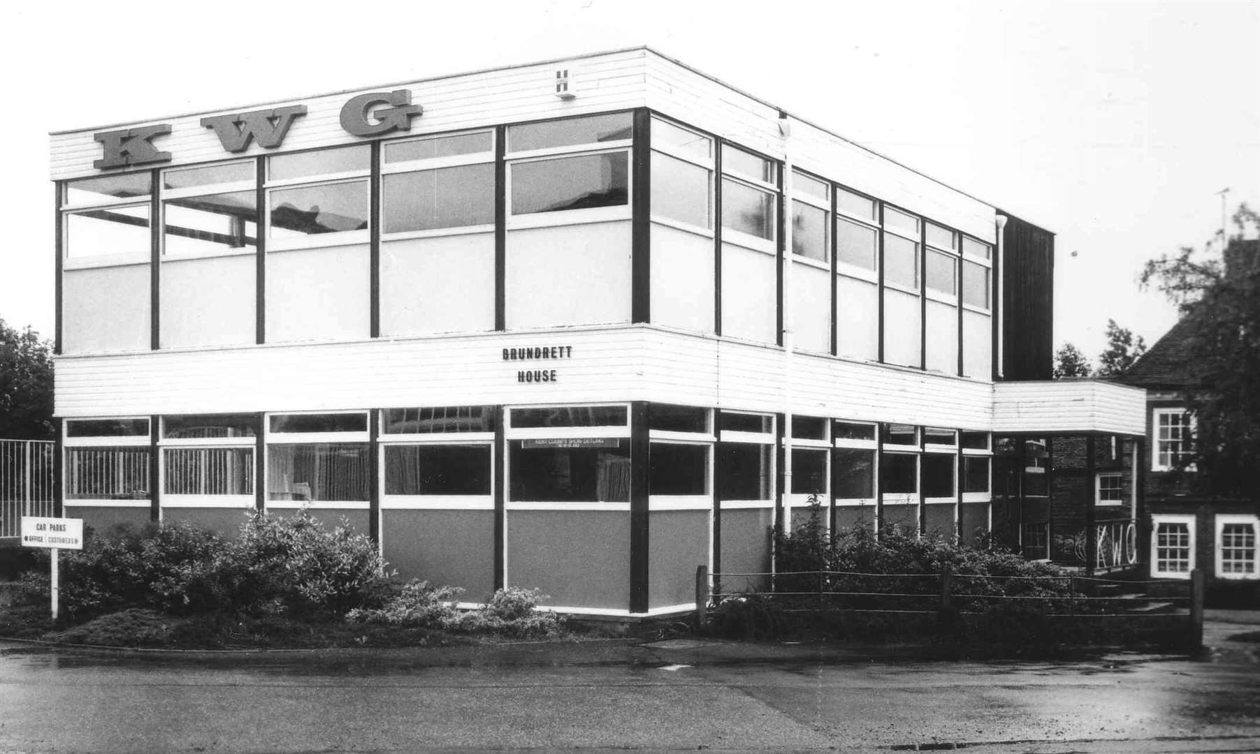 The former office block at Kent Wool Growers. Picture: Steve Salter