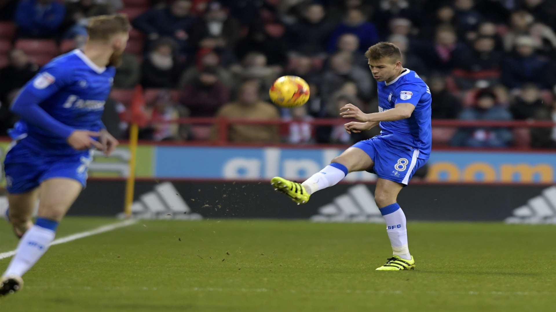 Jake Hessenthaler in action