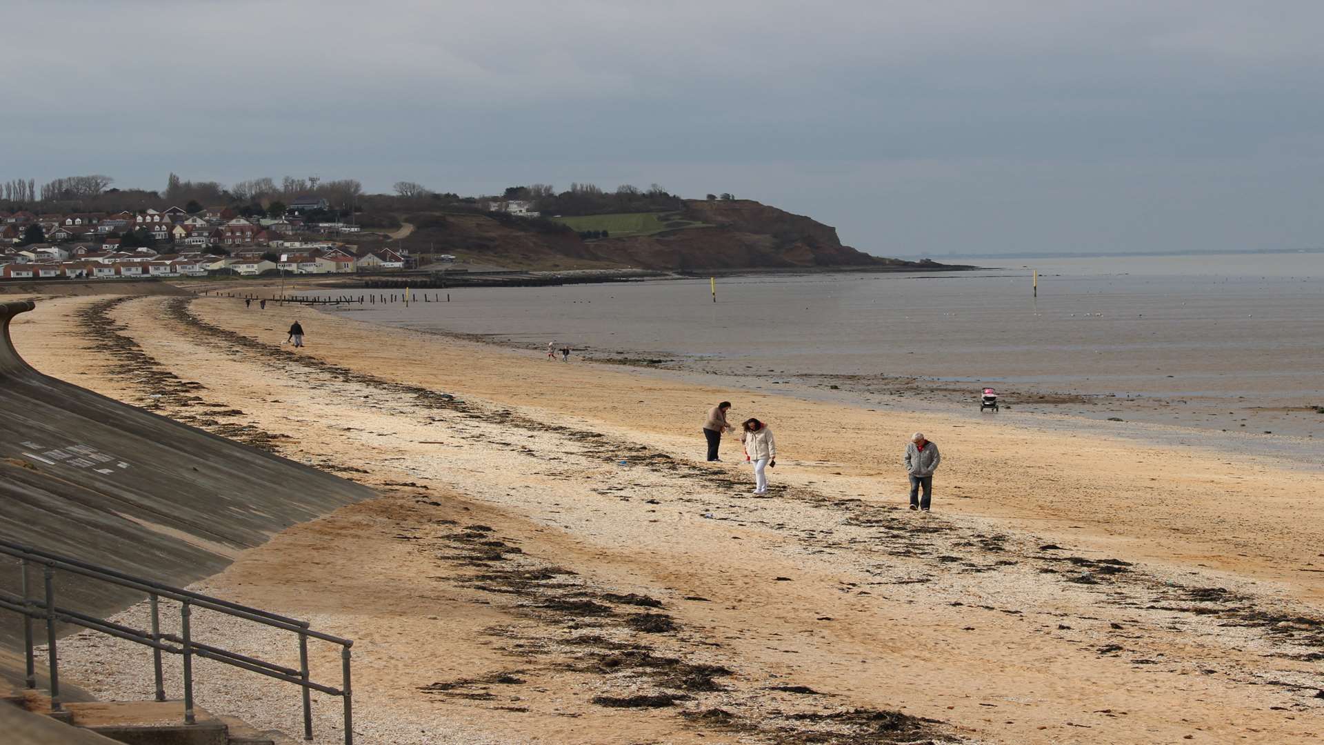 Leysdown and Warden Bay beach