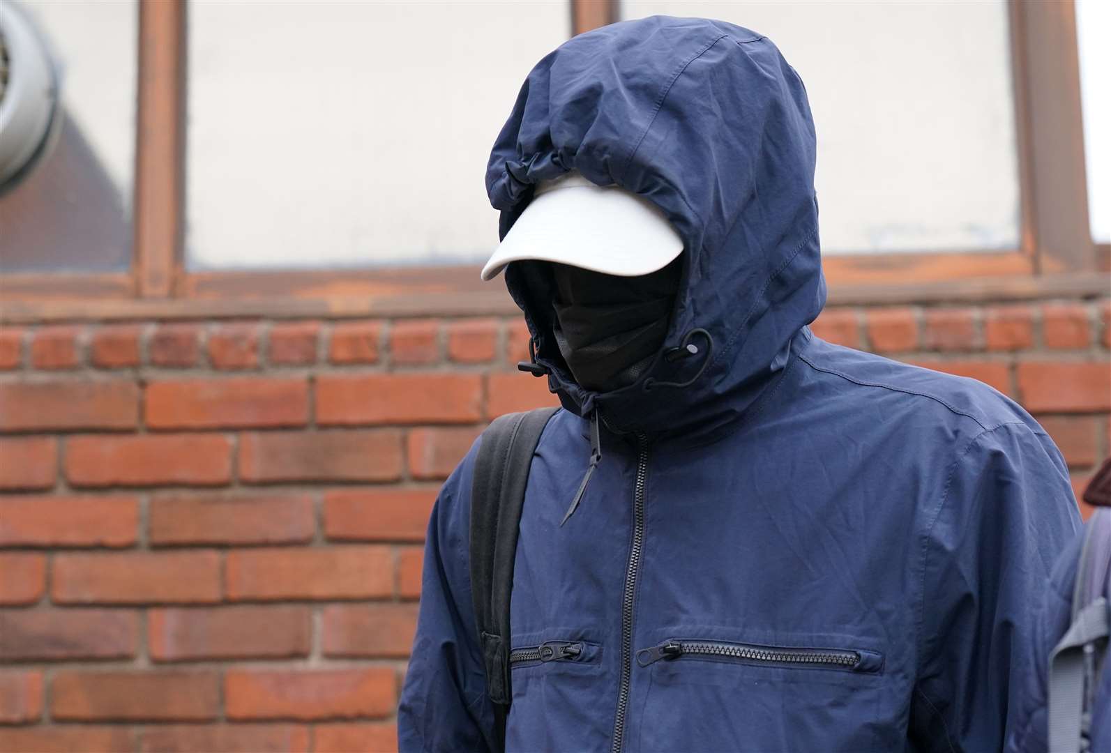 Joseph Watts leaves Uxbridge Magistrates’ Court (Jonathan Brady/PA)