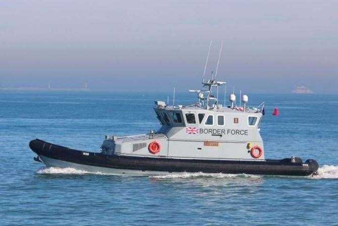 A Border Force cutter. Stock picture: Susan Pilcher