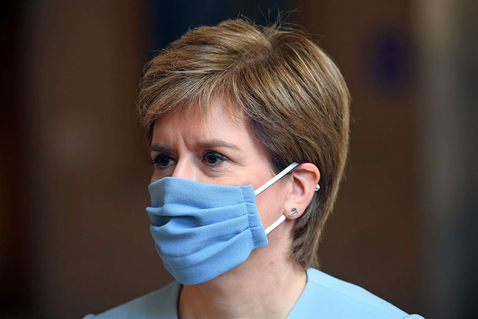 Nicola Sturgeon gave the latest Covid-19 update (Andy Buchanan/PA)