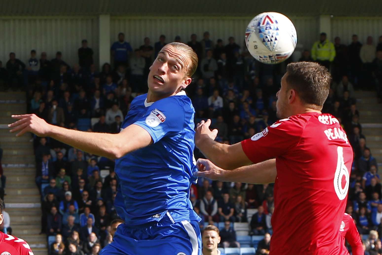 Tom Eaves has completed his four-game ban Picture: Andy Jones