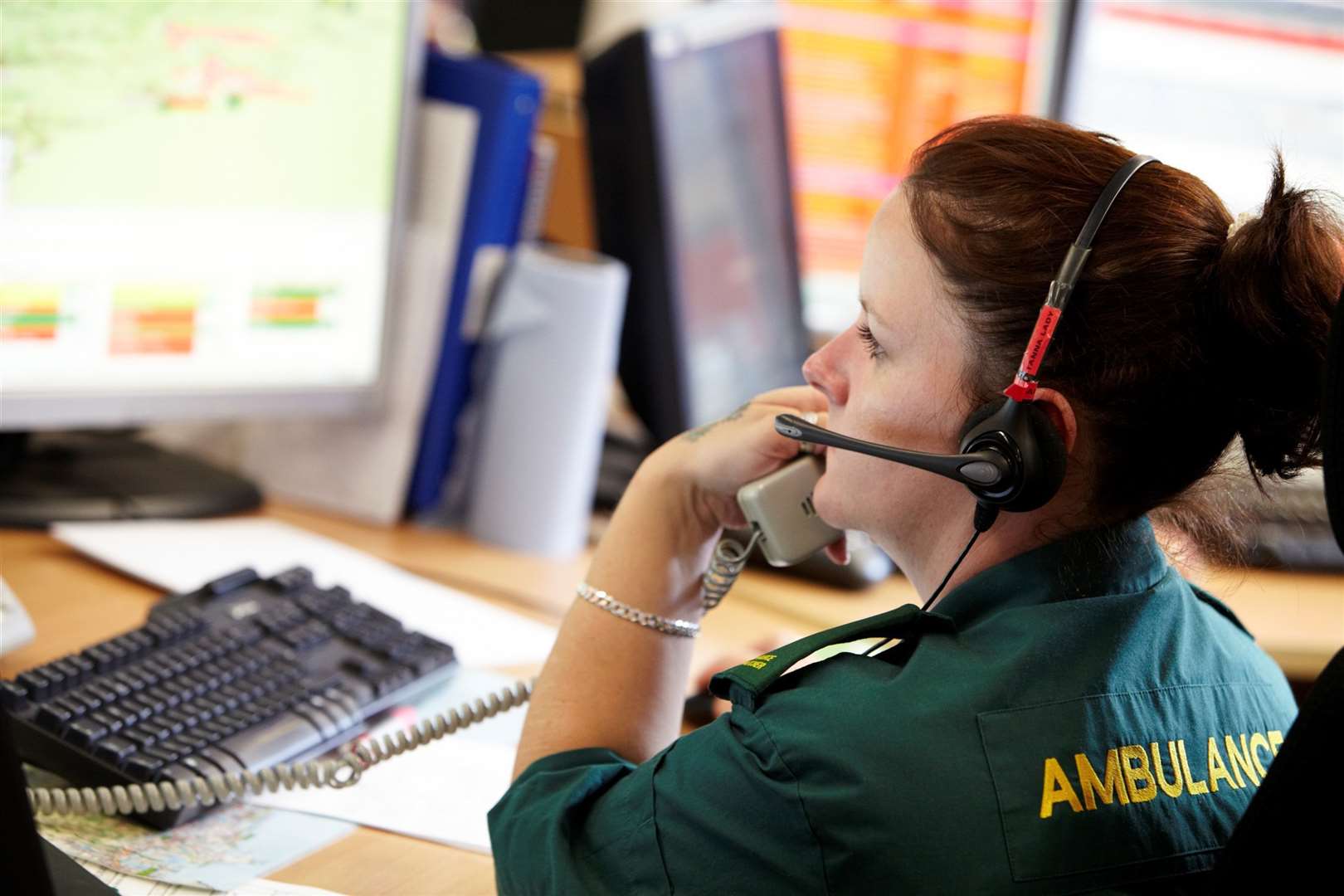 A South East Coast Ambulance Service control worker