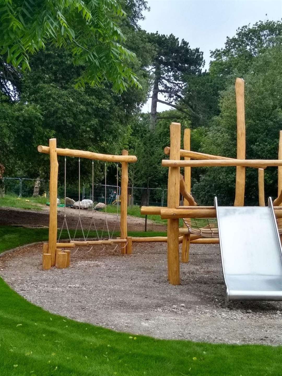 The new play area at Ellington Park. Picture: Carlos Dominguez, Thanet Property Photography