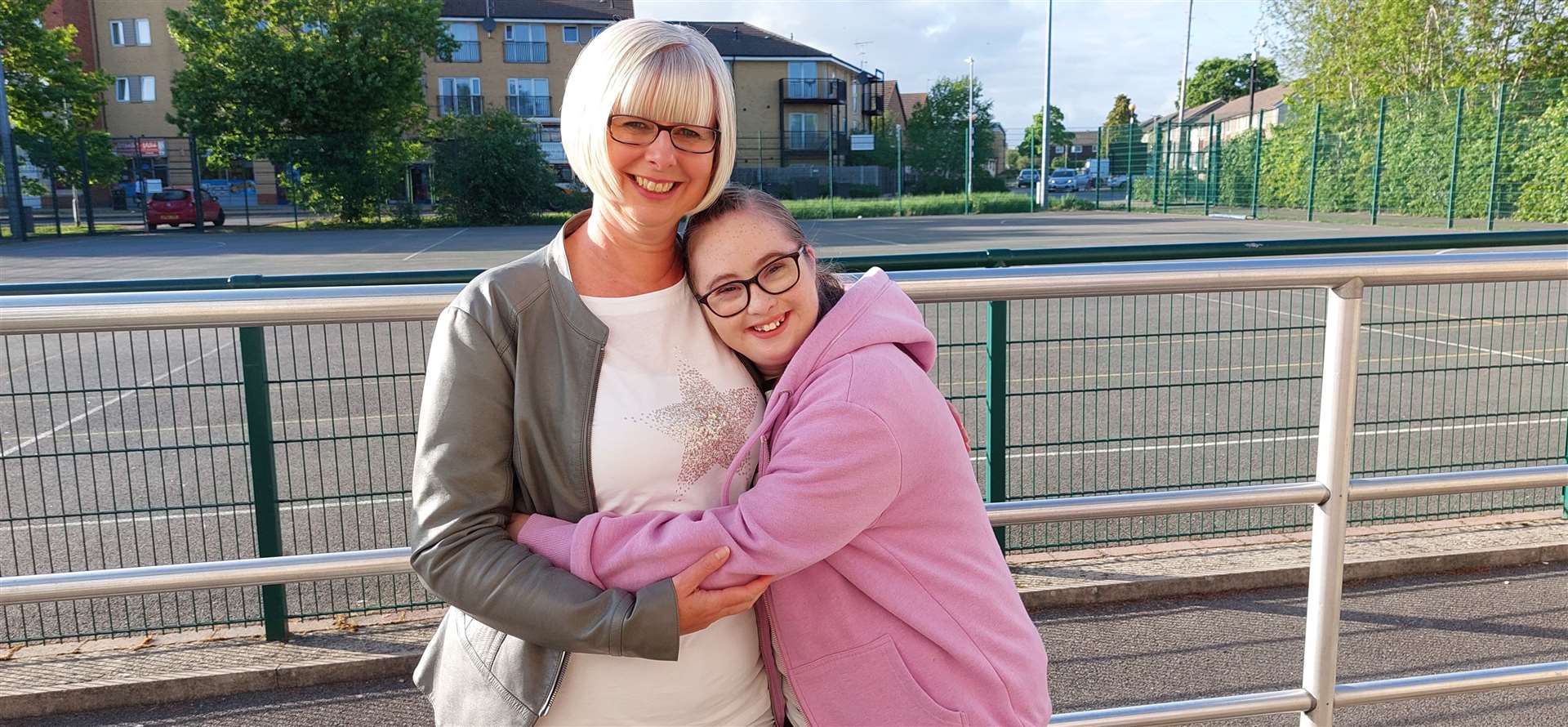 Helen with her daughter Faye