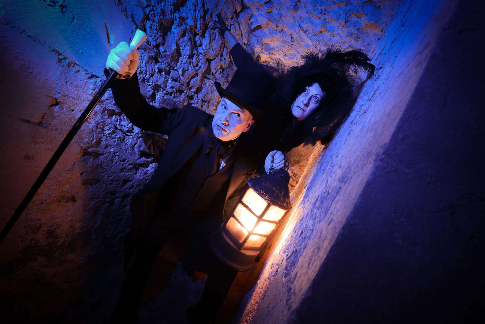 Creepy castle tours are on at Deal Picture by Jim Holden