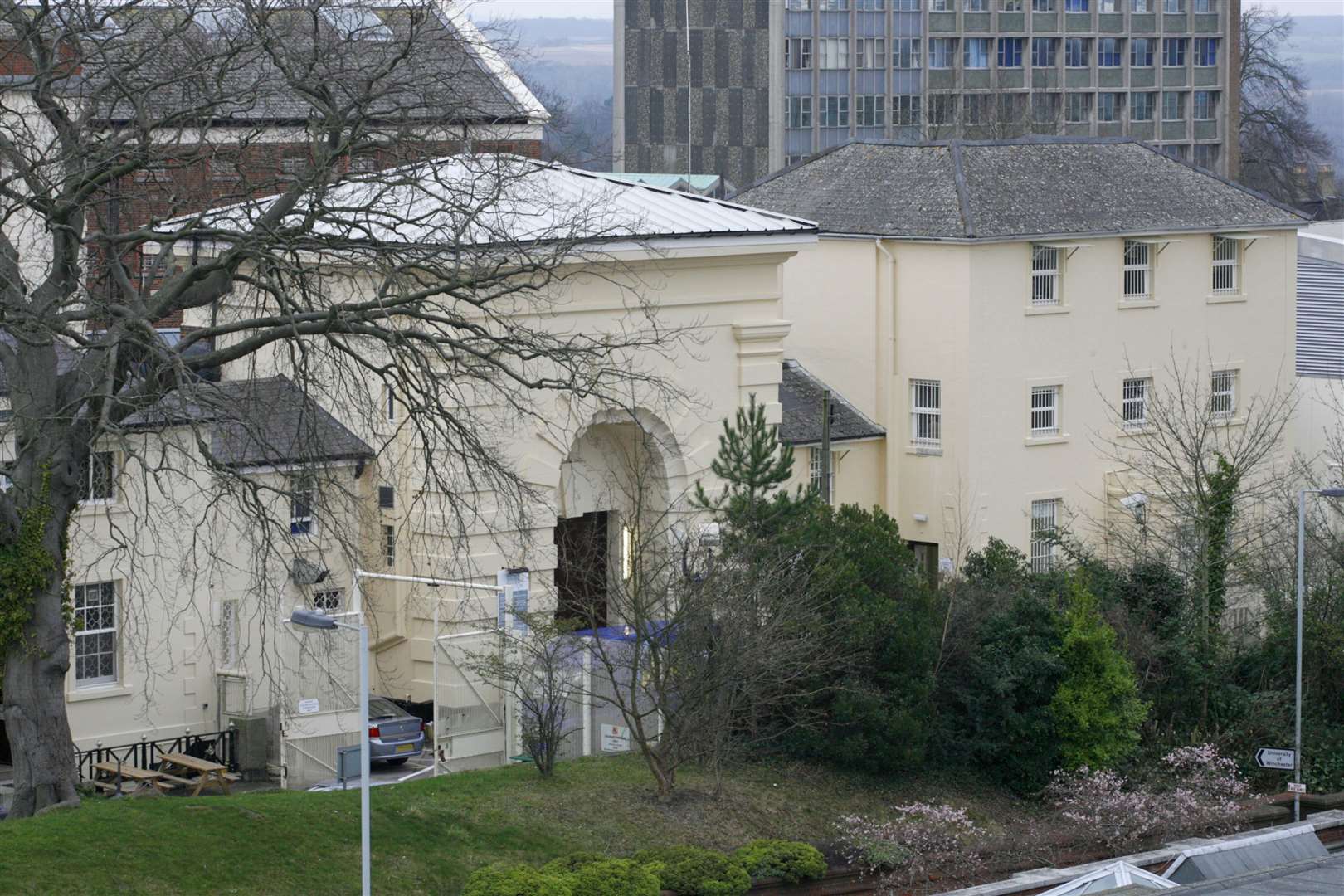 The inspector said Winchester prison remained locked down (Chris Ison/PA)