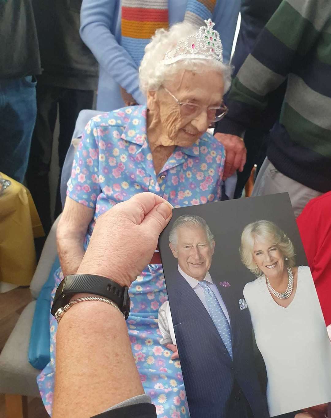 Doris Jefferies received a card signed by the King and Queen Consort. Picture: Carline Telford