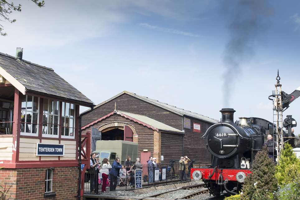 Kent & East Sussex Railway station, in Tenterden