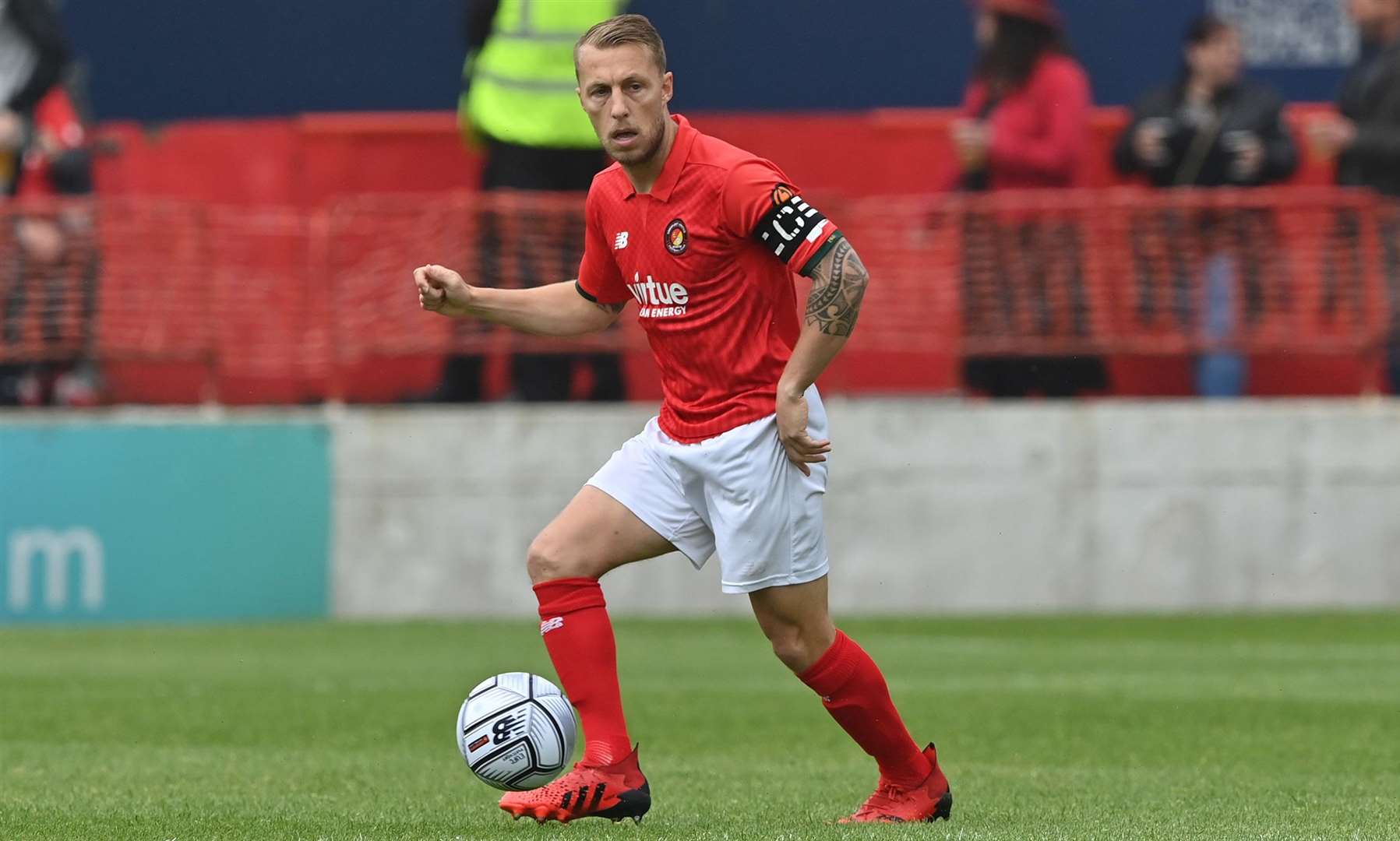 Chris Solly - made a big impression at Ebbsfleet last season. Picture: Keith Gillard