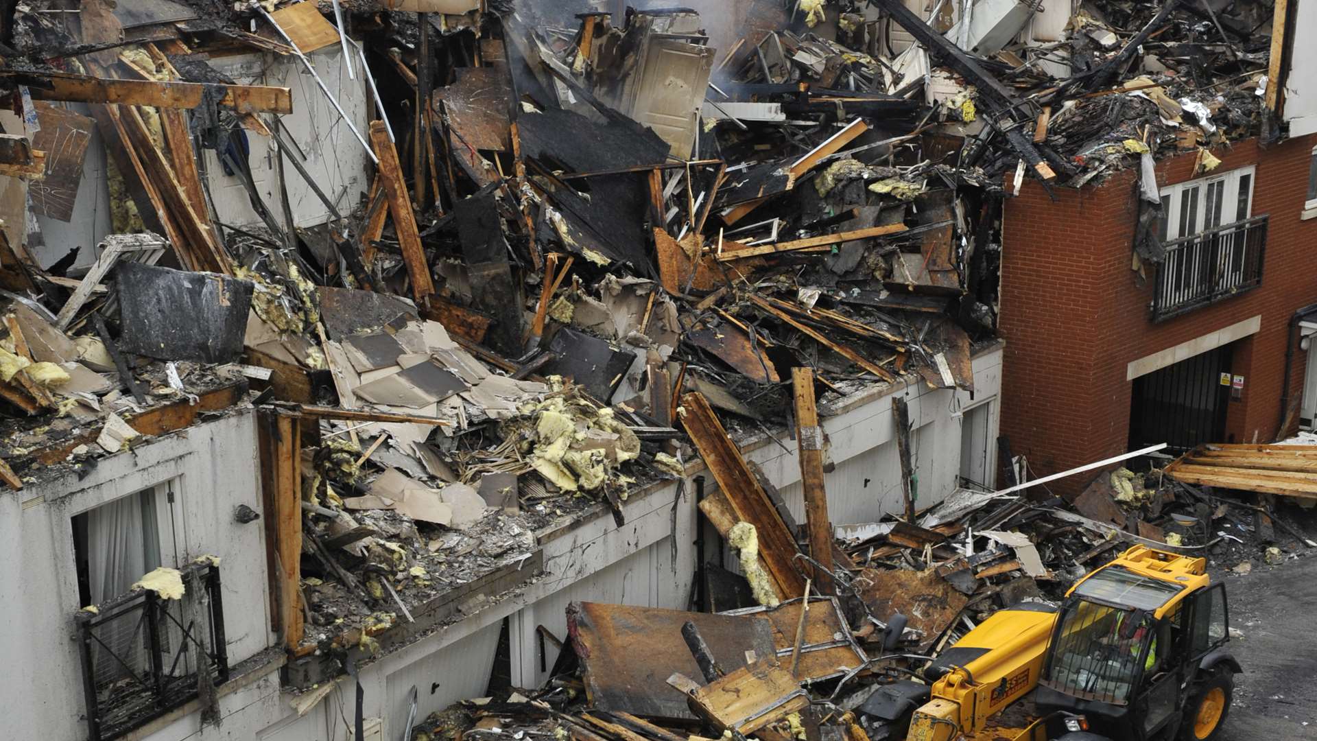 Devastation after the Tannery fire