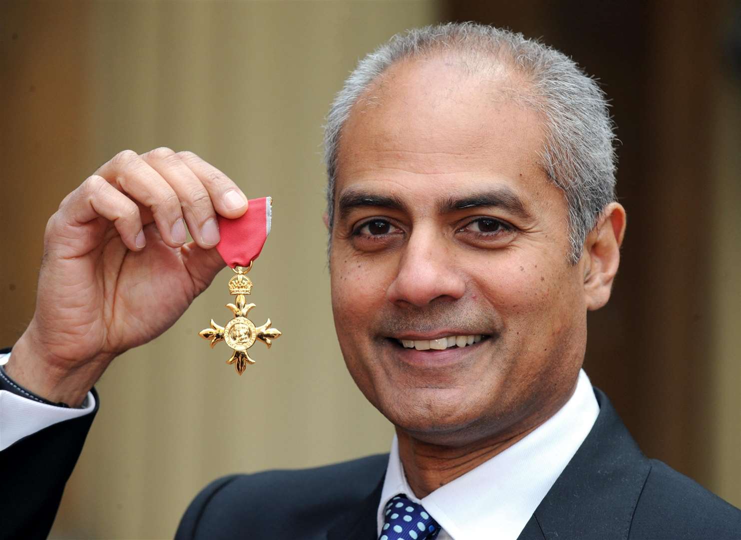 News reader George Alagiah was made an OBE in 2008 (Fiona Hanson/PA)