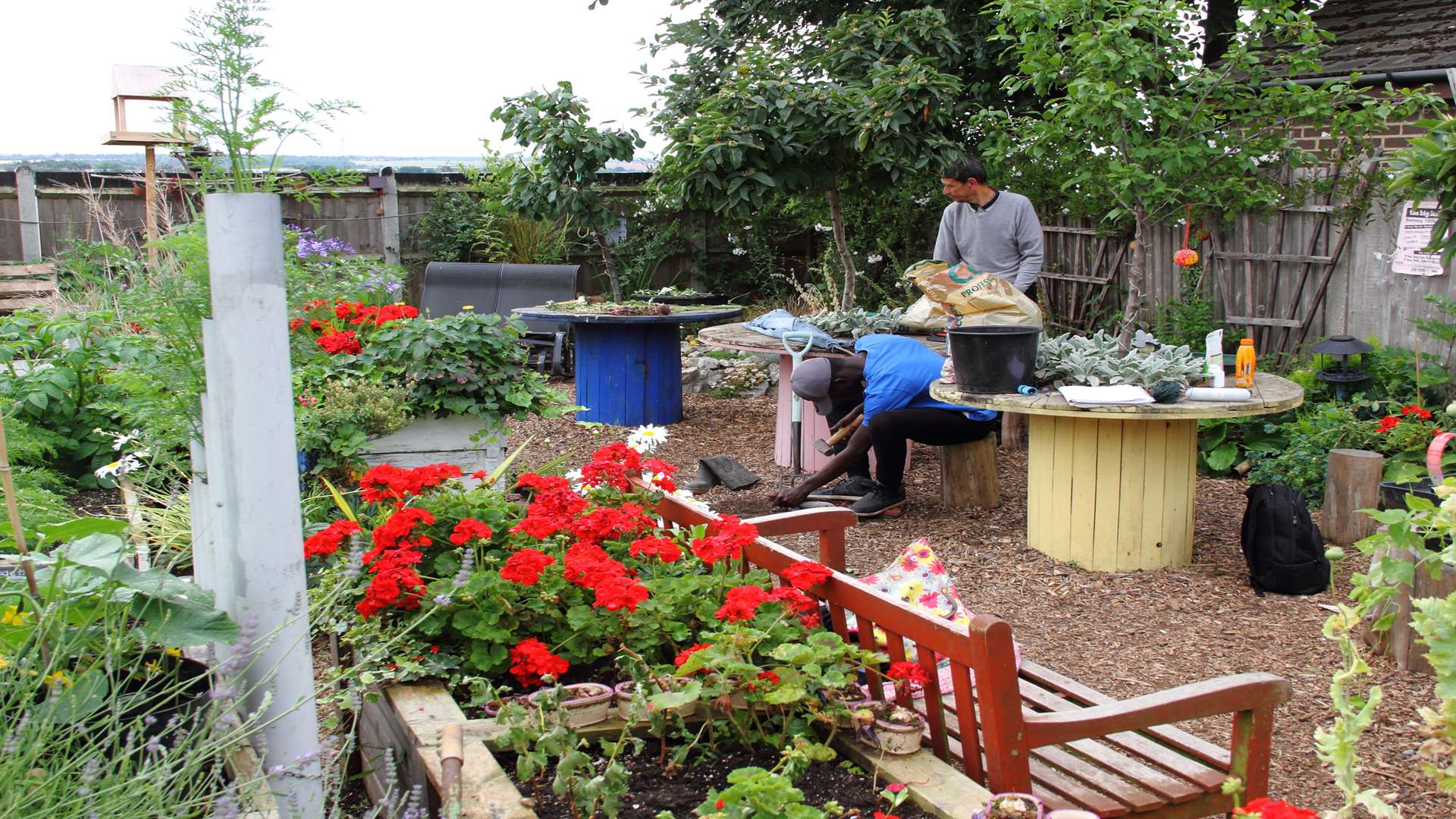 No Walls Gardens revitalises community space outside St Botolph’s ...