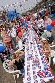 Royal Wedding Street Party Weardale Avenue Dartford