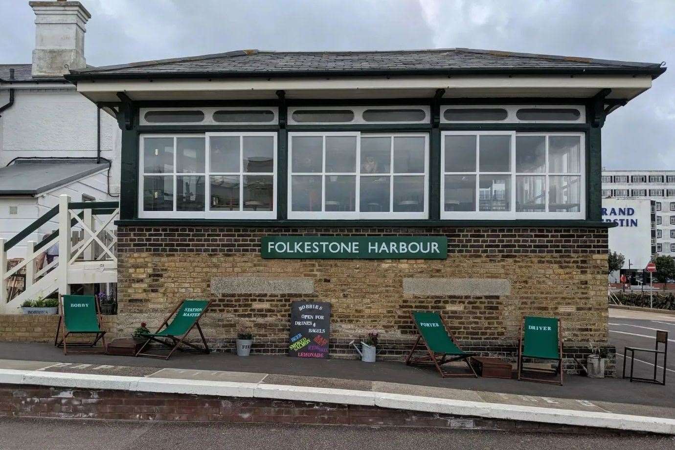 Bobbies Bakehouse has been in the Folkestone Harbour signal box for four years. Picture: Bobbies Bakehouse