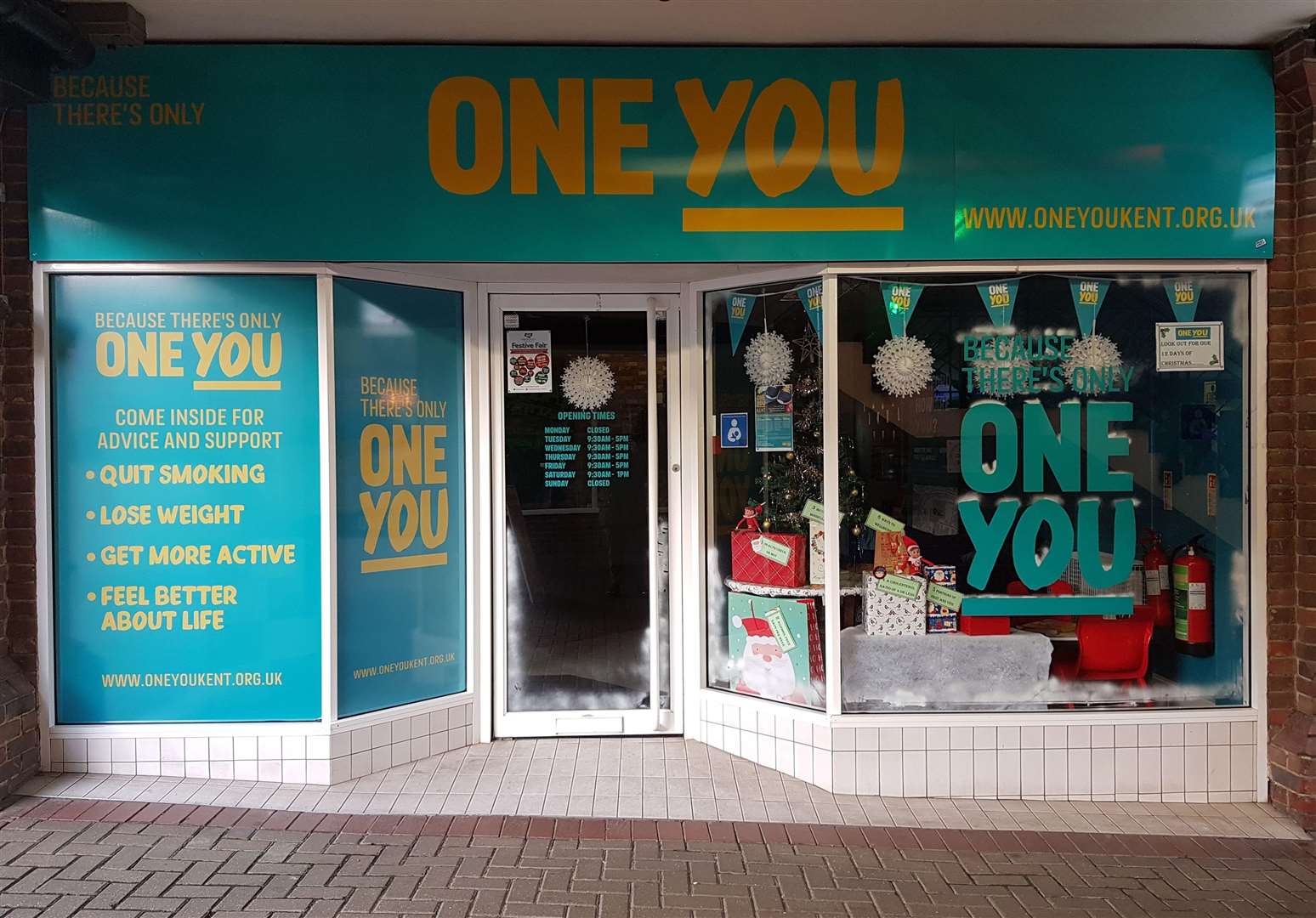 The One You centre in Park Mall in Ashford